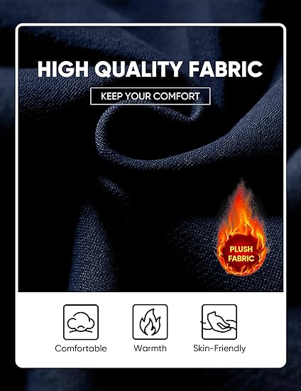 Men’s Casual Loose Fit Hoodie – Pullover Fleece Sweatshirt with Kangaroo Pocket, Autumn Winter Warm Long Sleeve