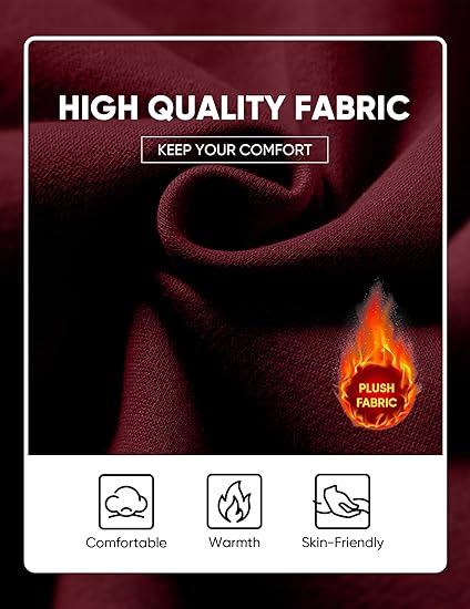 Men's Casual Loose Fit Hoodie – Thickened Fleece Pullover Sweatshirt with Kangaroo Pocket, Solid Color, Autumn & Winter Wear
